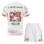 FC Bayern München Thomas Müller 25 Tenue Kind Uit 2025/26 - Speciaal