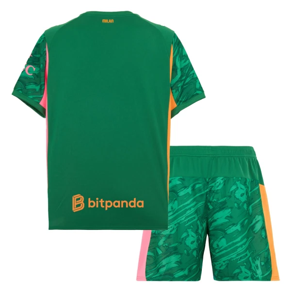 AC Milan Keeper Tenue Kind 2025/26 Groene