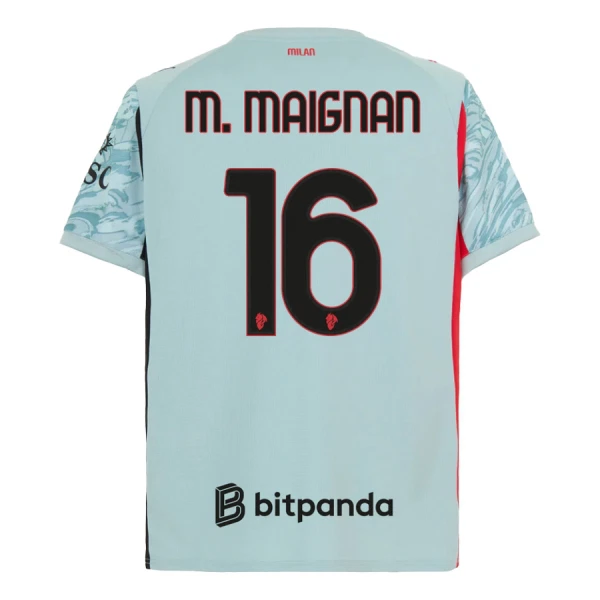 AC Milan M. Maignan 16 Keeper Shirt Heren 2025/26 Blauwe