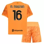 AC Milan M. Maignan 16 Keeper Tenue Kind 2025/26 Oranje