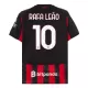 AC Milan Rafael Leao 10 Shirt Heren Thuis 2025/26 AC Milan Rafael Leao 10 Shirt Heren Thuis 2025/26
