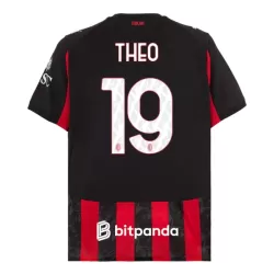 AC Milan Theo 19 Shirt Heren Thuis 2025/26 AC Milan Theo 19 Shirt Heren Thuis 2025/26