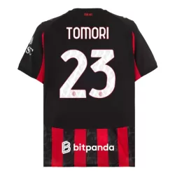 AC Milan Tomori 23 Shirt Heren Thuis 2025/26 AC Milan Tomori 23 Shirt Heren Thuis 2025/26