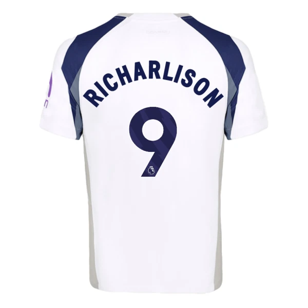Tottenham Hotspur Richarlison 9 Shirt Heren Thuis 2025/26 Tottenham Hotspur Richarlison 9 Shirt Heren Thuis 2025/26