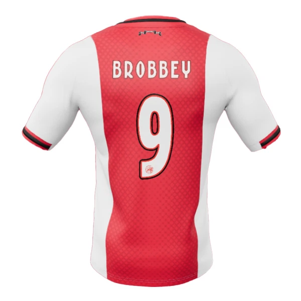 AFC Ajax Brobbey 9 Tenue Kind Thuis 2025/26