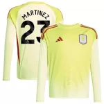 Aston Villa Emiliano Martinez 23 Keeper Shirt Heren 2025/26 Lange Mouw