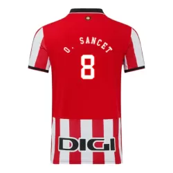 Athletic Bilbao O. Sancet 8 Shirt Heren Thuis 2025/26 Athletic Bilbao O. Sancet 8 Shirt Heren Thuis 2025/26