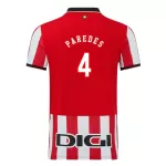 Athletic Bilbao Paredes 4 Shirt Heren Thuis 2025/26