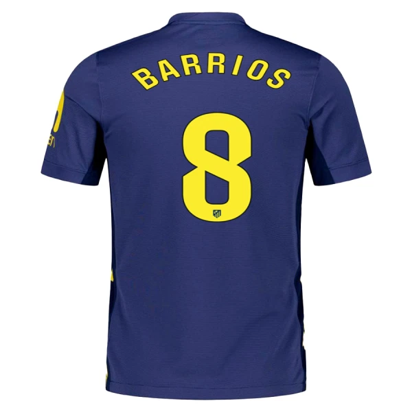 Atlético Madrid Barrios 8 Tenue Kind Uit 2025/26