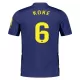 Atlético Madrid Koke 6 Shirt Heren Uit 2025/26 Atlético Madrid Koke 6 Shirt Heren Uit 2025/26