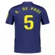 Atlético Madrid R. De Paul 5 Tenue Kind Uit 2025/26