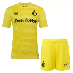 Feyenoord Rotterdam Keeper Tenue Kind 2025/26 Gele Feyenoord Rotterdam Keeper Tenue Kind 2025/26 Gele