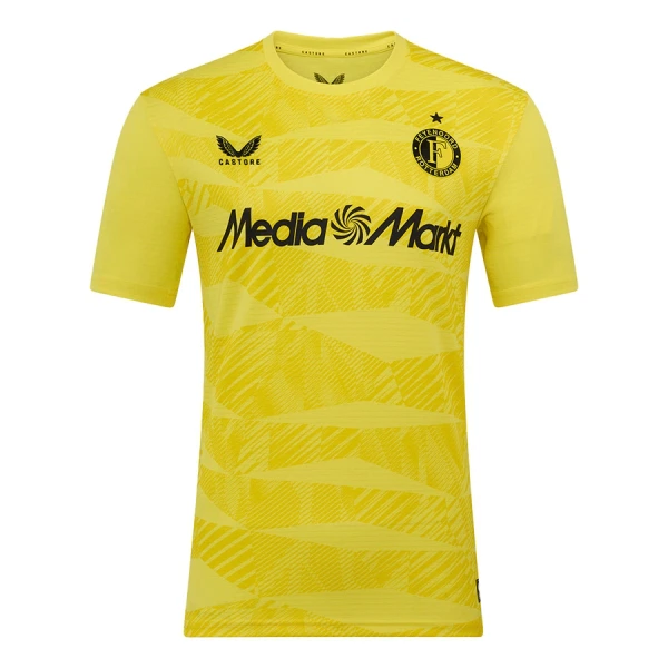 Feyenoord Rotterdam Keeper Tenue Kind 2025/26 Gele