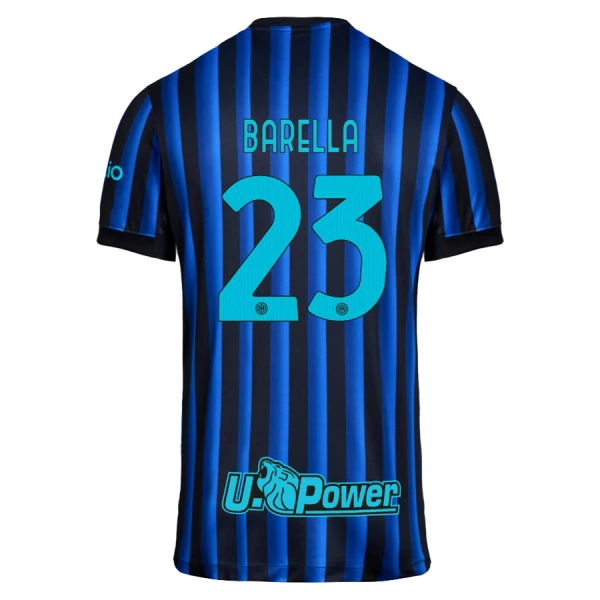 Inter Milan Barella 23 Tenue Kind Thuis 2025/26
