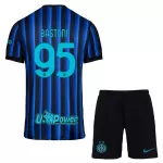 Inter Milan Bastoni 95 Tenue Kind Thuis 2025/26