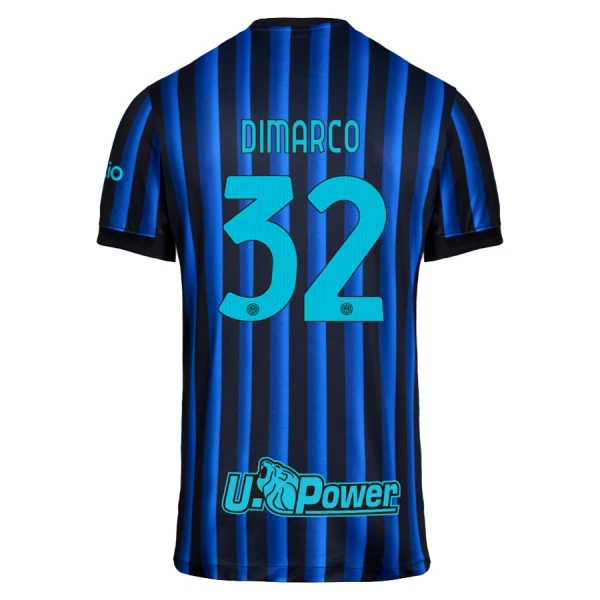 Inter Milan Dimarco 32 Shirt Heren Thuis 2025/26 Inter Milan Dimarco 32 Shirt Heren Thuis 2025/26