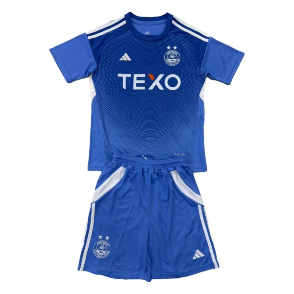 Aberdeen Keeper Tenue Kind 2025/26 Blauwe Aberdeen Keeper Tenue Kind 2025/26 Blauwe