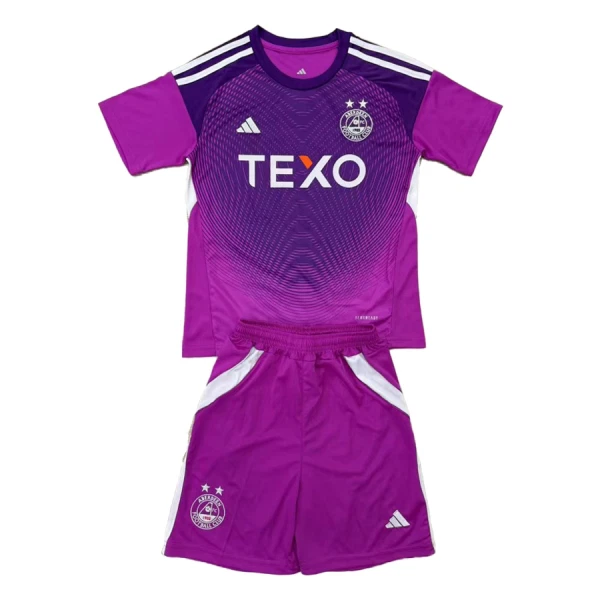 Aberdeen Keeper Tenue Kind 2025/26 Purper Aberdeen Keeper Tenue Kind 2025/26 Purper
