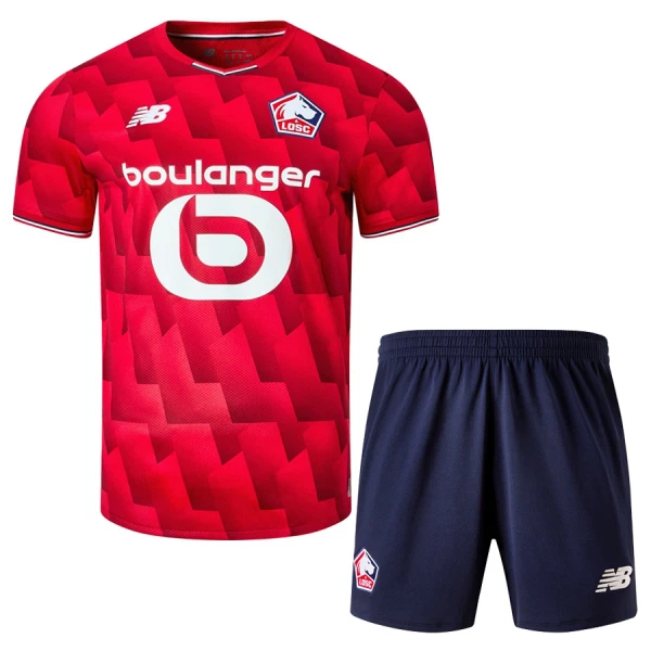 Lille OSC Tenue Kind Thuis 2025/26 Lille OSC Tenue Kind Thuis 2025/26