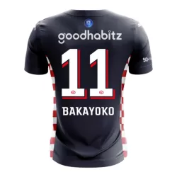 PSV Eindhoven Bakayoyo 11 Shirt Heren Uit 2025/26 PSV Eindhoven Bakayoyo 11 Shirt Heren Uit 2025/26