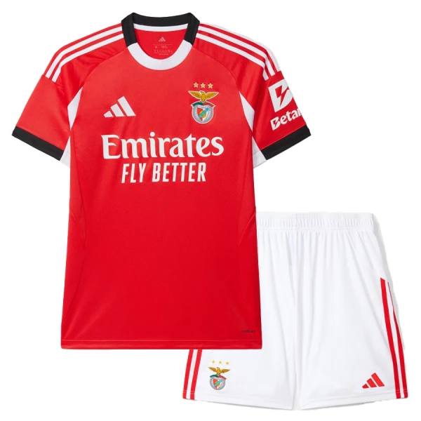 S.L. Benfica Tenue Kind Thuis 2025/26 S.L. Benfica Tenue Kind Thuis 2025/26