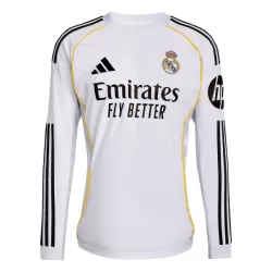 Real Madrid Shirt Heren Thuis 2025/26 Lange Mouw Real Madrid Shirt Heren Thuis 2025/26 Lange Mouw