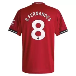 Manchester United Bruno Fernandes 8 Shirt Heren Thuis 2025/26 Manchester United Bruno Fernandes 8 Shirt Heren Thuis 2025/26