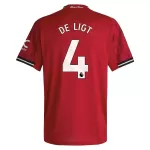 Manchester United De Ligt 4 Shirt Heren Thuis 2025/26