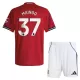 Manchester United Mainoo 37 Tenue Kind Thuis 2025/26 Manchester United Mainoo 37 Tenue Kind Thuis 2025/26