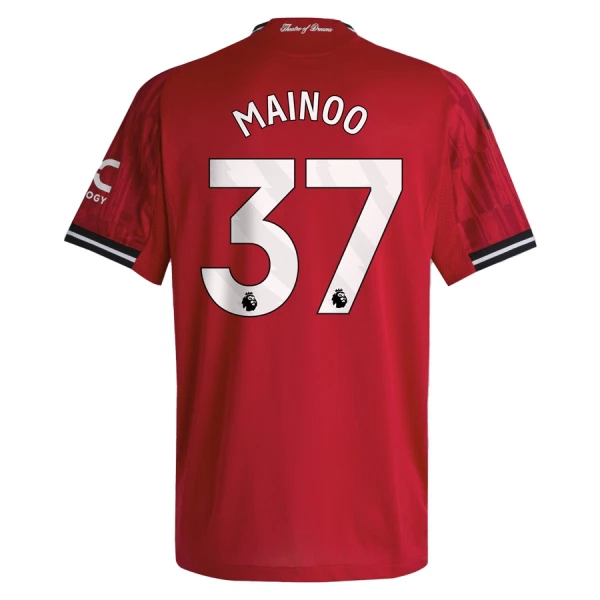 Manchester United Mainoo 37 Tenue Kind Thuis 2025/26