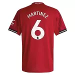 Manchester United Martinez 6 Shirt Heren Thuis 2025/26