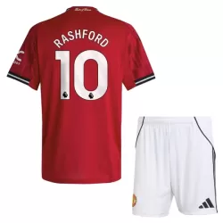 Manchester United Rashford 10 Tenue Kind Thuis 2025/26