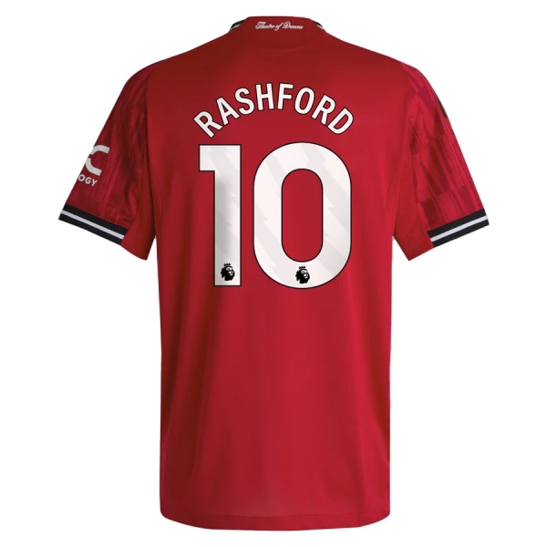 Manchester United Rashford 10 Tenue Kind Thuis 2025/26