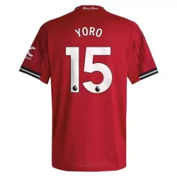 Manchester United Yoro 15 Shirt Heren Thuis 2025/26 Manchester United Yoro 15 Shirt Heren Thuis 2025/26