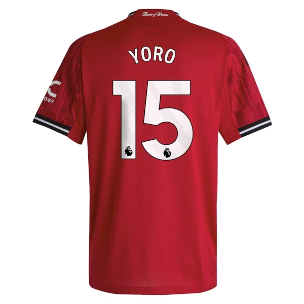 Manchester United Yoro 15 Tenue Kind Thuis 2025/26