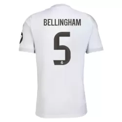Real Madrid Bellingham 5 Shirt Heren Thuis 2025/26 Real Madrid Bellingham 5 Shirt Heren Thuis 2025/26