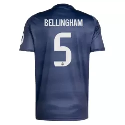 Real Madrid Bellingham 5 Shirt Heren Uit 2025/26 Real Madrid Bellingham 5 Shirt Heren Uit 2025/26
