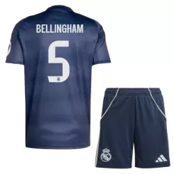 Real Madrid Bellingham 5 Tenue Kind Uit 2025/26 Real Madrid Bellingham 5 Tenue Kind Uit 2025/26