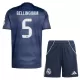 Real Madrid Bellingham 5 Tenue Kind Uit 2025/26 Real Madrid Bellingham 5 Tenue Kind Uit 2025/26
