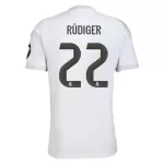 Real Madrid Rudiger 22 Shirt Heren Thuis 2025/26