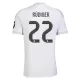 Real Madrid Rudiger 22 Shirt Heren Thuis 2025/26 Real Madrid Rudiger 22 Shirt Heren Thuis 2025/26