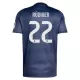 Real Madrid Rudiger 22 Shirt Heren Uit 2025/26 Real Madrid Rudiger 22 Shirt Heren Uit 2025/26