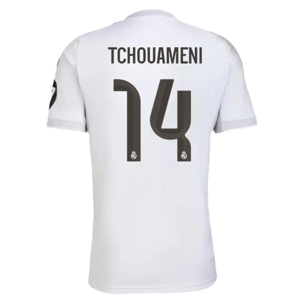 Real Madrid Tchouaméni 14 Shirt Heren Thuis 2025/26 Real Madrid Tchouaméni 14 Shirt Heren Thuis 2025/26