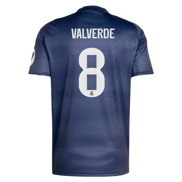 Real Madrid Valverde 8 Shirt Heren Uit 2025/26 Real Madrid Valverde 8 Shirt Heren Uit 2025/26