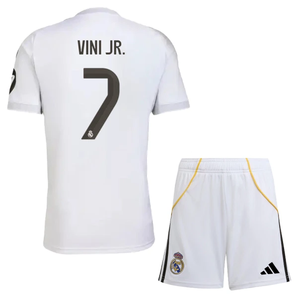 Real Madrid Vini JR 7 Tenue Kind Thuis 2025/26 Real Madrid Vini JR 7 Tenue Kind Thuis 2025/26