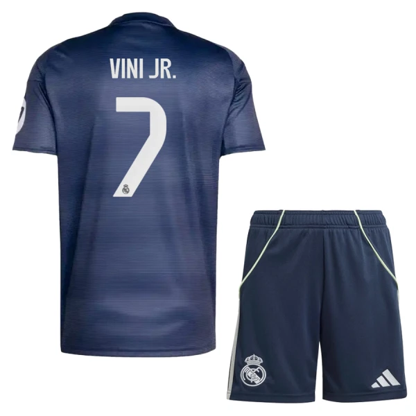 Real Madrid Vini JR 7 Tenue Kind Uit 2025/26 Real Madrid Vini JR 7 Tenue Kind Uit 2025/26