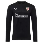 Athletic Bilbao Keeper Shirt Heren 2025/26 Lange Mouw Zwarte