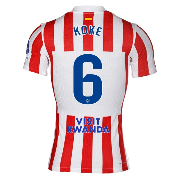 Atlético Madrid Koke 6 Tenue Kind Thuis 2025/26