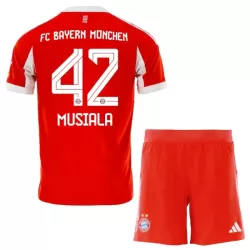 FC Bayern München Jamal Musiala 42 Tenue Kind Thuis 2025/26 FC Bayern München Jamal Musiala 42 Tenue Kind Thuis 2025/26