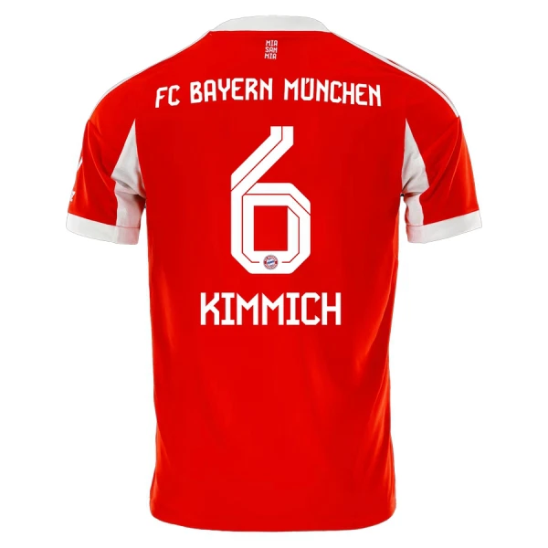 FC Bayern München Joshua Kimmich 6 Tenue Kind Thuis 2025/26
